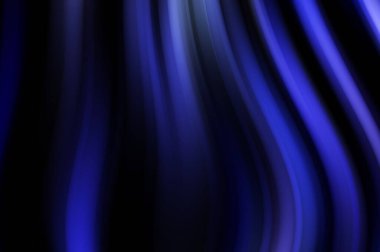 Siyah arka planda renkli düz çizgiler. Sıvı ve sıvı renkli dalgalar karanlıkta akıyor. Duvar kağıdı, afiş, arkaplan, kart, kitap, kapak, poster, afiş, broşür