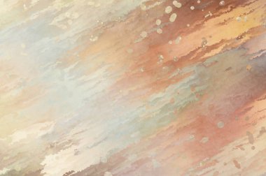 Yaratıcı soyut resim. Artistik fırça darbeleriyle donatılmış. Renkli ve canlı bir illüstrasyon. boyalı sanat.