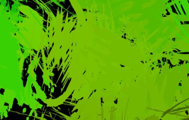 Sanatsal soyut arkaplan. Doku boyalı duvar kağıdı. Boya darbeleriyle yaratıcı bir illüstrasyon. Fırça desenli resim.