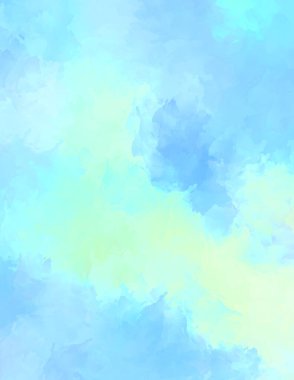 Renkli fırça darbelerinin 2D çizimi. Dekoratif desenli resim. canlı boya desenli arkaplan.