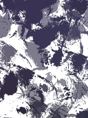 Renkli fırça darbelerinin 2B çizimi. Dekoratif doku resmi. Canlı boya desenli arka plan. Kaotik fırça darbeleri resim.