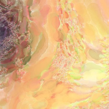 Çağdaş sanat. El işçiliğinin renkli dokusu. Modern resim. Yüzeyde suluboya vuruşlar. Sanatsal arkaplan resmi. Tablo üzerinde soyut resim. Fırça darbeleri. 