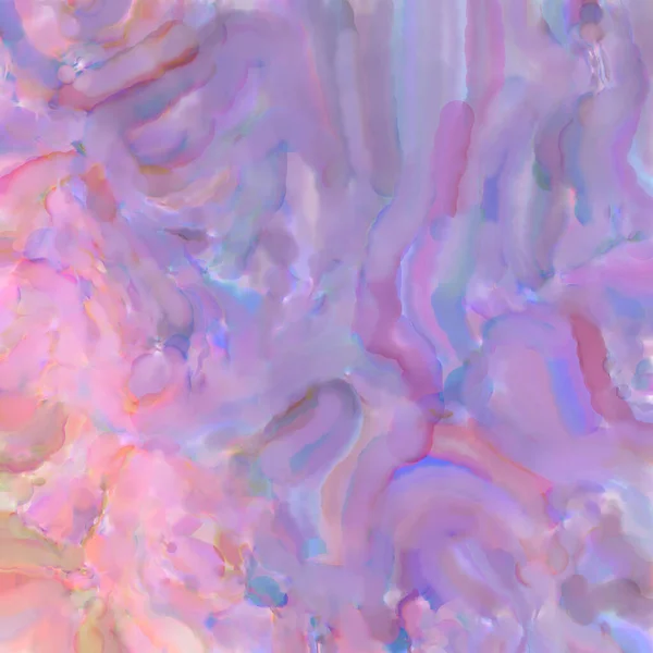 El yapımı sürreal soyut desenli suluboya. Modern sanatsal resim. 2D çizim. Arkaplan boyası karışımı. Yaratıcı duvar sanatı. Çağdaş sanat.