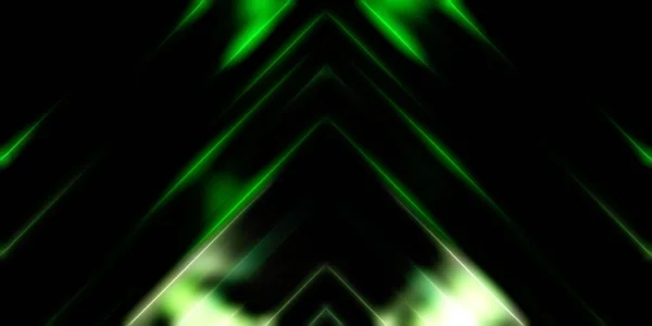 Abstract Stralende Geometrische Lichten Achtergrond Fractale Symmetrische Grafische Illustratie Intersecterende — Stockfoto