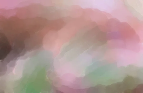 Watercolor Abstract Painting Pastel Colors Soft Color Painted Illustration Calming — Stock Photo, Image