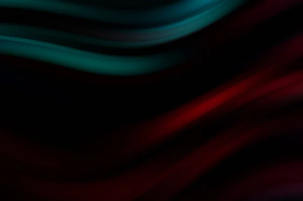 Colorful Smooth Lines Black Background Liquid Fluid Vibrant Color Waves — Stock Photo, Image