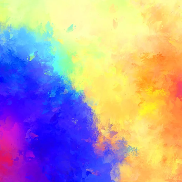 Boya darbeleri. 2D İllüstrasyon. Taranmış Boyalı Soyut Arkaplan. Fırça darbesi ile boyanmış. Modern sanat.