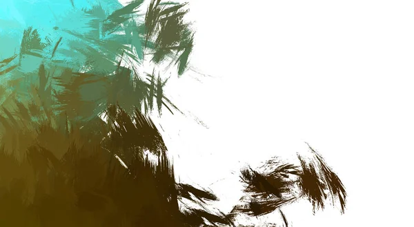 Brushed Painted Abstract Background Wild Chaotic Brushstrokes Strokes Paint Illustration — Stock Photo, Image