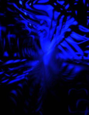 Işık parçacık izleri. Parlayan parçacıkları ve çizgileri olan ışık patlaması yıldızı. Güzel hareketli soyut ışın arkaplanı.