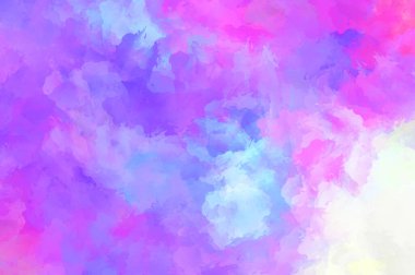 Sanatsal canlılık ve renkli duvar kağıdı. Taranmış Soyut Arkaplan. Fırça darbeli resim. 