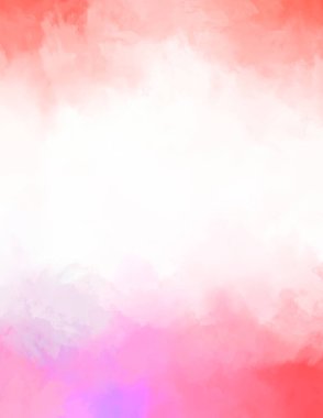 Renkli fırça darbelerinin 2D çizimi. Dekoratif desenli resim. canlı boya desenli arkaplan.