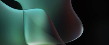 Soyut arkaplan. Değişken renk değişim dalgaları, dinamik hareketlerle. Işık dalgalarının neon renkli soyut tasarımı. Duvar kağıdı, afiş, arkaplan, kart, kitap illüstrasyonu, web sitesi.