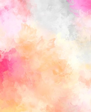 Taranmış Boyalı Soyut Arkaplan. Fırça darbesi ile boyanmış. Sanatsal canlılık ve renkli duvar kağıdı.