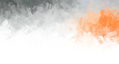 Modern sanat. Taranmış Boyalı Soyut Arkaplan. Fırça darbesi ile boyanmış. Boya darbeleri. 2B Görüntü.