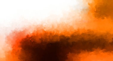 Yaratıcı soyut resim. Artistik fırça darbeleriyle donatılmış. Renkli ve canlı bir illüstrasyon. boyalı sanat.