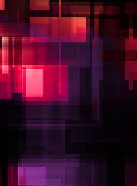 Fütürist soyut geometrik duvar kağıdı. Geometrik renkli şekiller. Dikdörtgen şekilli arka plan. Bir teknolojinin dijital illüstrasyonuName.