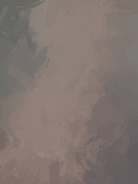 Vahşi fırça darbeleri. Taranmış Boyalı Soyut Arkaplan. Fırça darbesi ile boyanmış. Boya darbeleri. 2B Görüntü.