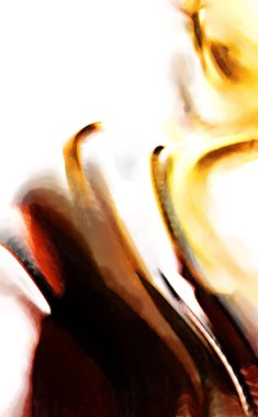 Modern sanat. Renkli çağdaş sanat eserleri. Renkli boya darbeleri. Soyut arkaplanda fırça darbeleri. fırça boyası.