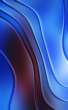 Soyut desen parlak renk arkaplanı. Canlı, dalgalı, dalgalı doku duvarı. Yaratıcı ve güzel duvar kâğıdı.