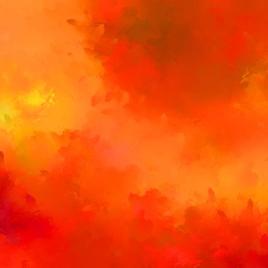 Yaratıcı soyut resim. Artistik fırça darbeleriyle donatılmış. Renkli ve canlı bir illüstrasyon. boyalı sanat.