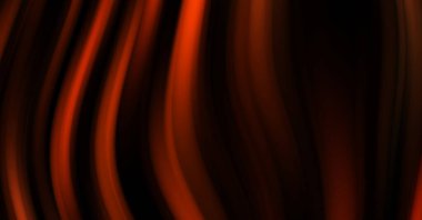 Siyah arka planda renkli düz çizgiler. Sıvı ve sıvı renkli dalgalar karanlıkta akıyor. Duvar kağıdı, afiş, arkaplan, kart, kitap, kapak, poster, afiş, broşür