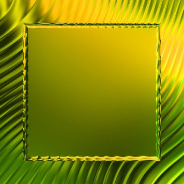 Soyut çerçeveli arkaplan. Renkli, canlı, dalgalı bir duvar kağıdı. Merkezi çerçeveli yaratıcı grafik 2d çizim. Dinamik şekilli modaya uygun sıvı örtüsü.