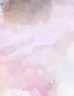 2D çizim. Sanatsal arkaplan resmi. Tablo üzerinde soyut resim. Çağdaş sanat. El yapımı resim. Renkli doku. Modern sanat eserleri. Yüzeyde suluboya fırça darbeleriyle boyama.