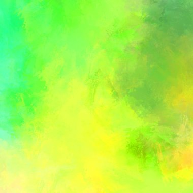 Canlı fırça darbeleriyle boyanmış. Renkli desenli resim. Fırçalanmış duvar kağıdını boya.