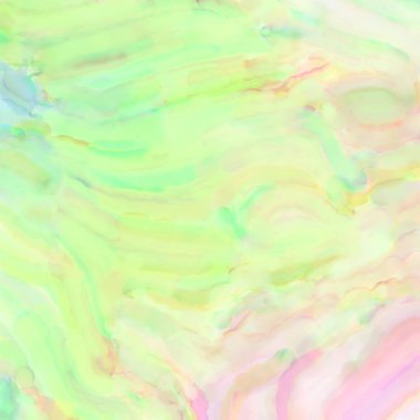 El yapımı sürreal soyut desenli suluboya. Modern sanatsal resim. 2D çizim. Arkaplan boyası karışımı. Yaratıcı duvar sanatı. Çağdaş sanat.