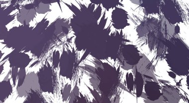 Renkli fırça darbelerinin 2B çizimi. Dekoratif doku resmi. Canlı boya desenli arka plan. Kaotik fırça darbeleri resim.