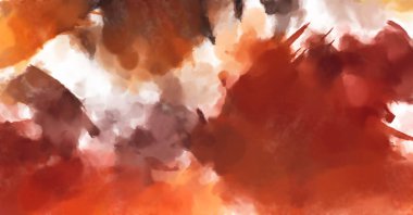 El yapımı sürreal soyut desenli suluboya. Modern sanatsal resim. 2D çizim. Arkaplan boyası karışımı. Yaratıcı duvar sanatı. Çağdaş sanat