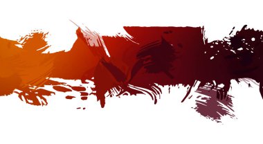 resmedilmiş sanat eseri. fırçalanmış canlı duvar kağıdı. Eşsiz ve yaratıcı illüstrasyon. Renkli fırça darbelerinin soyut arkaplanı. 