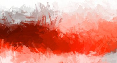 Modern sanat. Taranmış Boyalı Soyut Arkaplan. Fırça darbesi ile boyanmış. Boya darbeleri. 2B Görüntü.