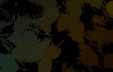 Vahşi fırça darbeleriyle yaratıcı soyut resim. Artistik fırça darbeleriyle donatılmış. Renkli ve canlı bir tasvir. Boyalı sanat.