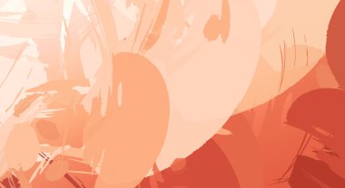 Fırça darbesi ile boyanmış. Sanatsal canlılık ve renkli duvar kâğıdı. Kaotik resim. Taranmış Boyalı Soyut Arkaplan. 