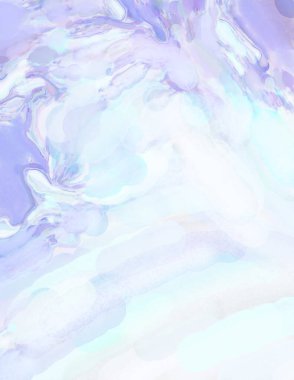 Taranmış Boyalı Soyut Arkaplan. Fırça darbesi ile boyanmış. Boya darbeleri. 2B Görüntü.