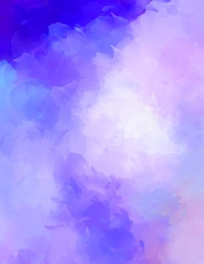 Yaratıcı soyut resim. Artistik fırça darbeleriyle donatılmış. Renkli ve canlı bir illüstrasyon. boyalı sanat.