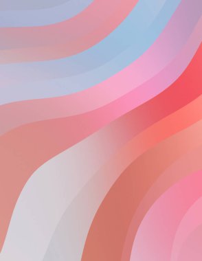 Soyut arkaplan. Renkli dalgalı tasarım duvar kağıdı. yaratıcı grafik 2D çizim. Dinamik şekilli modaya uygun sıvı örtüsü.