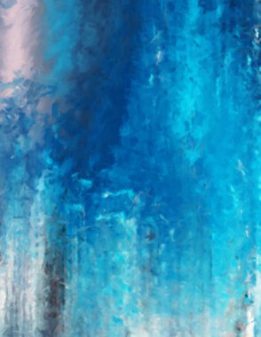 Modern sanat. Renkli çağdaş sanat eserleri. Renkli boya darbeleri. Soyut arkaplanda fırça darbeleri. Fırça boyası. Eşsiz duvar sanatı.