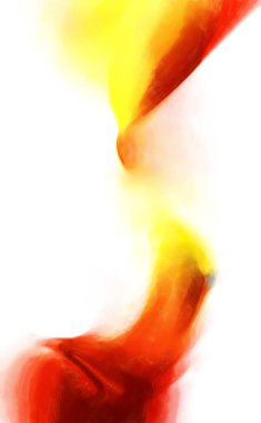 Modern sanat. Renkli çağdaş sanat eserleri. Renkli boya darbeleri. Soyut arkaplanda fırça darbeleri. fırça boyası.