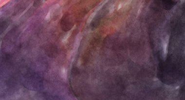 Pastel renklerde suluboya resim. Poster, duvar sanatı, afiş, kart, kitap kapağı ya da ambalaj için rahatlatıcı kompozisyonun yumuşak renkli çizimi. Modern fırça darbeleri resim.