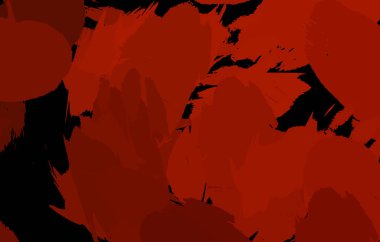 Sanatsal soyut arkaplan. Doku boyalı duvar kağıdı. Boya darbeleriyle yaratıcı bir illüstrasyon. Fırça desenli resim.