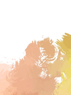 Taranmış Boyalı Soyut Arkaplan. Vahşi kaotik fırça darbeleri. Boya darbeleri. 2D İllüstrasyon. Fırça darbeli resim. 