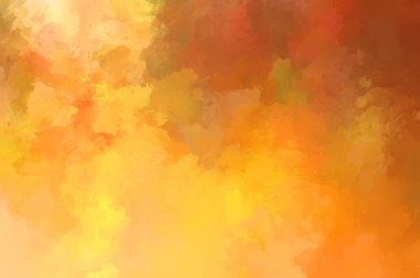 Renkli fırça darbelerinin 2D çizimi. Dekoratif desenli resim. canlı boya desenli arkaplan.