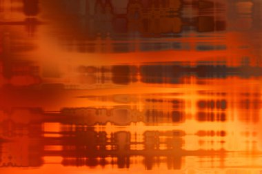 Soyut arkaplan. Yaşlanmış grunge dokusunda geometrik elementler. Farklı renk desenli grafiksel illüstrasyon.