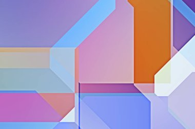 Üçgen arka planda üst üste dizayn ediliyor. Soyut geometrik duvar kağıdı. Geometrik renkli üçgen şekiller.