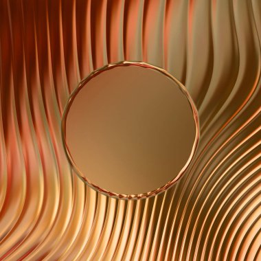 Soyut çerçeveli arkaplan. Renkli, canlı, dalgalı bir duvar kağıdı. Merkezi çerçeveli yaratıcı grafik 2d çizim. Dinamik şekilli modaya uygun sıvı örtüsü.