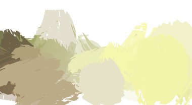 resmedilmiş sanat eseri. fırçalanmış canlı duvar kağıdı. Eşsiz ve yaratıcı illüstrasyon. Renkli fırça darbelerinin soyut arkaplanı. 