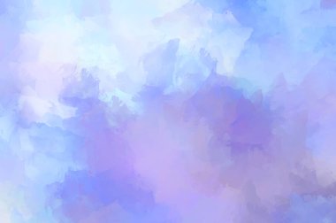 Renkli fırça darbelerinin 2D çizimi. Dekoratif desenli resim. canlı boya desenli arkaplan.