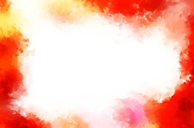 Modern sanat. Taranmış Boyalı Soyut Arkaplan. Fırça darbesi ile boyanmış. Boya darbeleri. 2B Görüntü